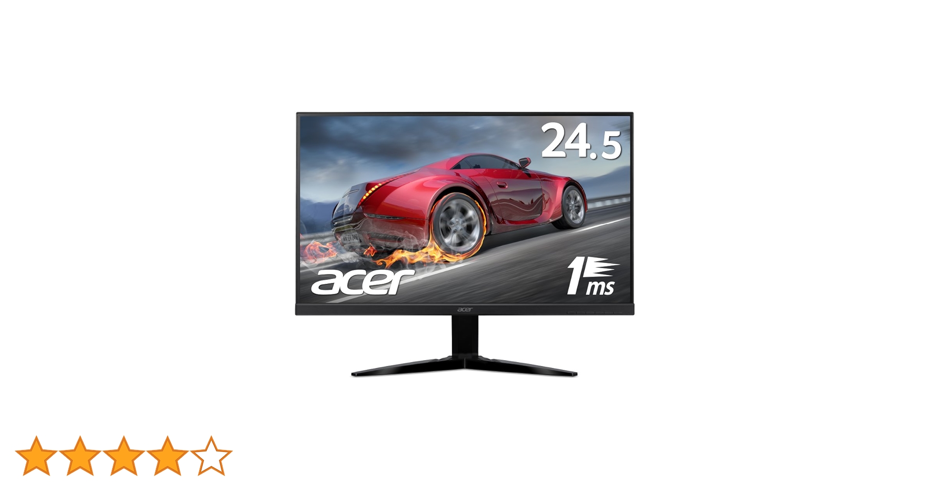 Amazon.co.jp: Acer ゲーミングモニター KG251Qbmiix 24.5インチ 応答